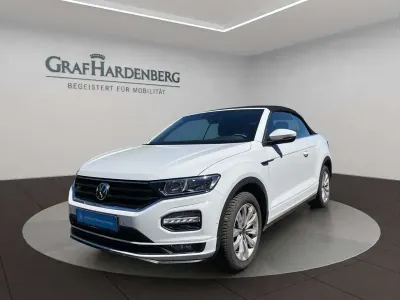 Brugt VW T-Roc Cabriolet R-line 150 HK (110 kW) 2022 Hvid Cabriolet
