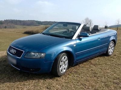 Gebraucht Audi A4 Cabriolet 163 PS (119 kW) 2004 Blau Cabrio