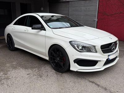 Gebraucht Mercedes CLA250 AMG line 211 PS (155 kW) 2015 Weiß Limousine