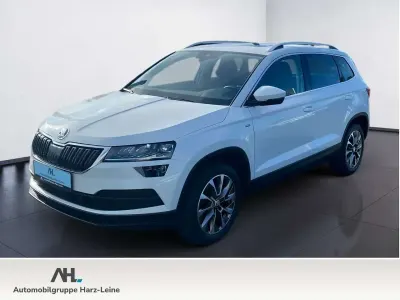 Gebraucht Skoda Karoq Ambition 150 PS (110 kW) 2022 Moonweiß perleffekt SUV