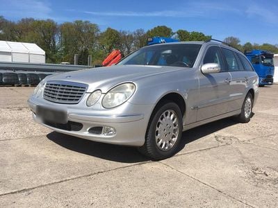 Brugt Mercedes E320 204 HK (150 kW) 2003 Sølv Stationcar