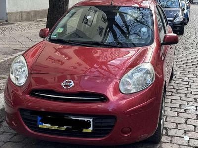 Usata Nissan Micra Acenta 80 CV (58 kW) 2012 Rosso Utilitaria