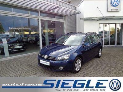 Gebraucht VW Golf VI Comfortline 140 PS (102 kW) 2012 Blau metallic Kleinwagen