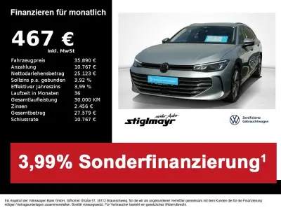 Gebraucht VW Passat Business 150 PS (110 kW) 2025 Silber Kombi