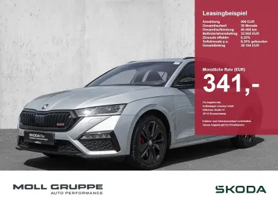 Gebraucht Skoda Octavia RS 245 PS (180 kW) 2024 Brillantsilber (metallic) Kombi