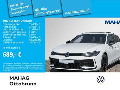 Gebraucht VW Passat R-line 177 PS (130 kW) 2024 Weiß Kombi