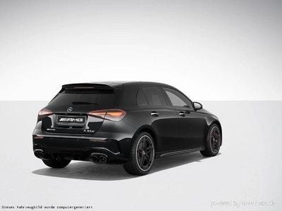 Schwarz Gebraucht 2024 Mercedes A45 AMG AMG Limousine | 55.988 € (Fairer Preis)