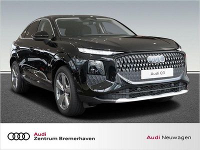 Neu Audi Q3 Sportback Comfort 150 PS (110 kW) 2025 Schwarz SUV