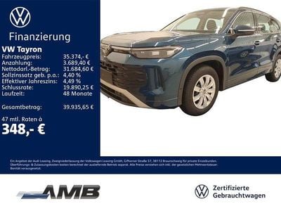 Gebraucht VW Tayron Life 150 PS (110 kW) 2025 Blau SUV