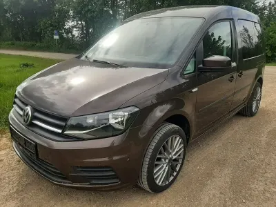 Gebraucht VW Caddy 150 PS (110 kW) 2019 Braun Van / Kleinbus