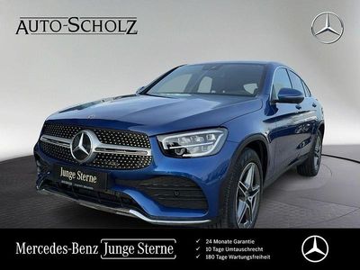 Gebraucht Mercedes GLC300 AMG 258 PS (189 kW) 2022 Blau Coupé