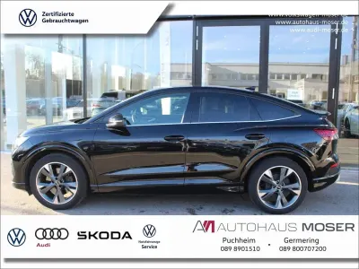 Gebraucht Audi Q4 Sportback e-tron Ambiente 219 kW (299 PS) 2022 Mythosschwarz metallic SUV