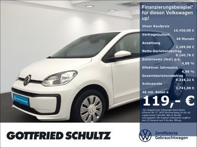 gebraucht VW up! KLIMA NAV.-VOR. DAB ALLSEASON Basis