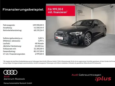 Brugt Audi A8 Sport 286 HK (210 kW) 2024 Sort Sedan