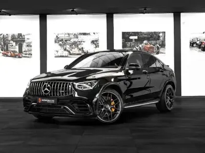 Gebraucht Mercedes GLC63 AMG AMG 510 PS (375 kW) 2022 Obsidianschwarz Coupé