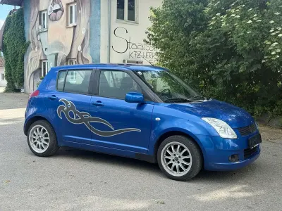 Gebraucht Suzuki Swift Snow 90 PS (66 kW) 2005 Blau Kleinwagen
