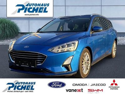 Gebraucht Ford Focus Titanium 125 PS (91 kW) 2018 Blau Kombi