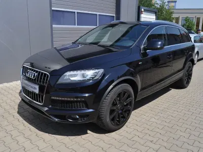 Gebraucht Audi Q7 S-Line 245 PS (180 kW) 2014 Schwarz SUV