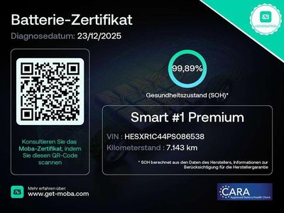 Blau Gebraucht 2024 Smart #1 Edition #1 SUV | 31.888 € (Fairer Preis)