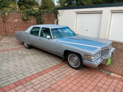 Usata Cadillac Fleetwood Brougham 190 CV (139 kW) 1976 Argento Berlina