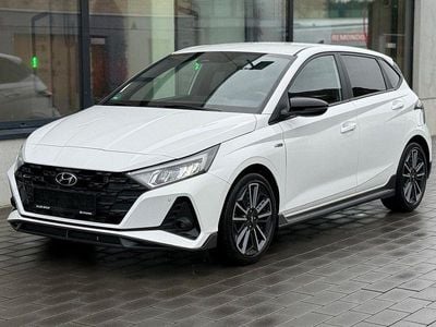 Gebraucht Hyundai i20 N Line 101 PS (74 kW) 2023 Weiß Kleinwagen