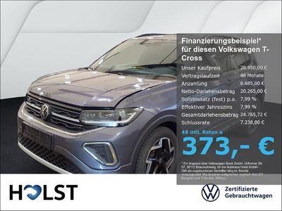 Brugt VW T-Cross R-line 150 HK (110 kW) 2025 Grå SUV