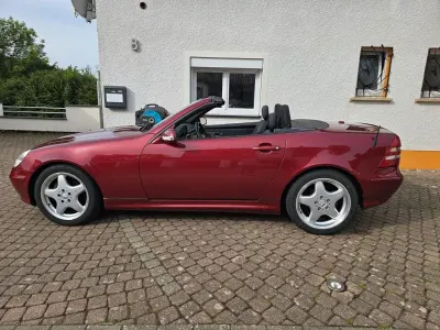 Gebraucht Mercedes SLK200 163 PS (119 kW) 2000 Rot Cabrio