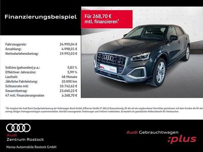 Gebraucht Audi Q2 Ambiente 116 PS (85 kW) 2022 Manhattangrau metallic SUV