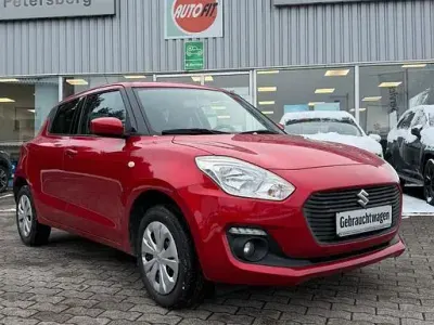Brugt Suzuki Swift Comfort 90 HK (66 kW) 2018 Rød Hatchback