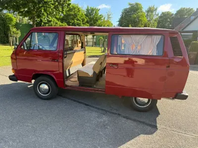 Gebraucht VW T3 57 PS (41 kW) 1990 Rot Van