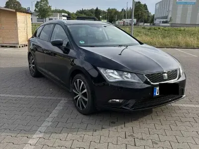 Gebraucht Seat Leon Style 110 PS (80 kW) 2015 Schwarz Kombi