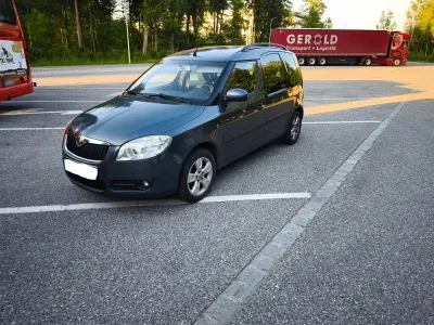 Gebraucht Skoda Roomster Comfort 105 PS (77 kW) 2007 Blau Van / Kleinbus