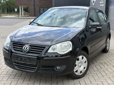 Gebraucht VW Polo Comfortline 60 PS (44 kW) 2009 Schwarz Kleinwagen