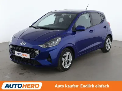 Gebraucht Hyundai i10 Edition 30 67 PS (49 kW) 2022 Blau Kleinwagen