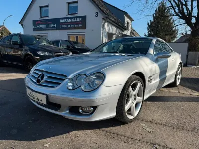 Gebraucht Mercedes SL350 272 PS (200 kW) 2007 Silber Cabrio