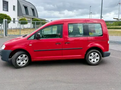 Gebraucht VW Caddy Life 105 PS (77 kW) 2009 Rot Van / Kleinbus
