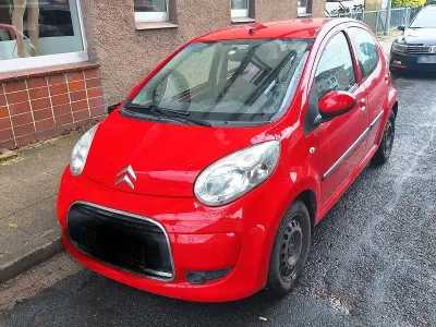 Gebraucht Citroën C1 68 PS (50 kW) 2010 Rot Kleinwagen