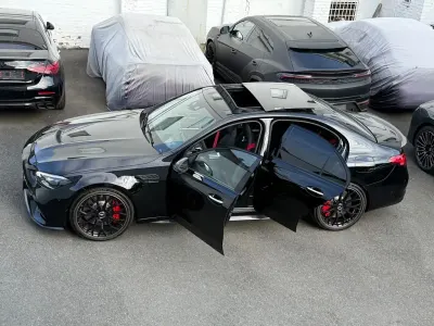 Neu Mercedes C63S AMG AMG 680 PS (500 kW) 2026 Schwarz Limousine