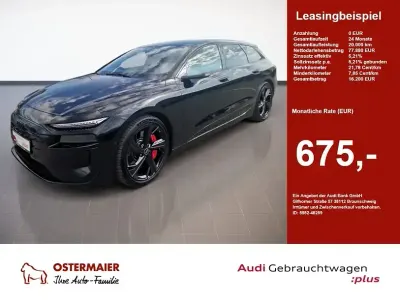 Gebraucht Audi S6 e-tron Sport 369 kW (503 PS) 2025 Schwarz (mythosschwarz) Kombi