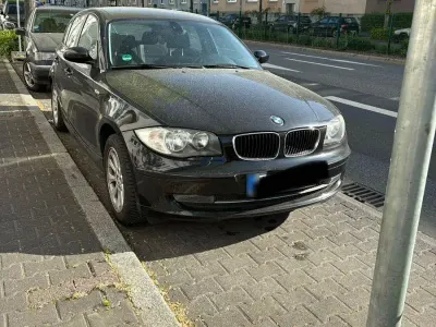 Usata BMW 116 116 CV (85 kW) 2008 Nero Utilitaria