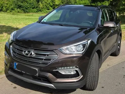 Gebraucht Hyundai Grand Santa Fe Premium 200 PS (147 kW) 2017 Braun SUV