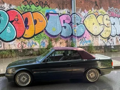 Gebraucht BMW 318 Shadowline 118 PS (86 kW) 1991 Schwarz Cabrio