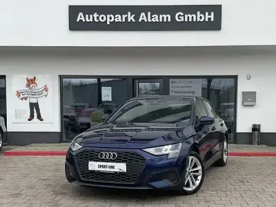 Brugt Audi A3 Ambiente 150 HK (110 kW) 2021 Blå Sedan