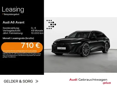 Gebraucht Audi A6 S-Line 367 PS (269 kW) 2025 Mythosschwarz metallic Kombi