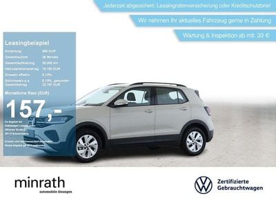 Gebraucht VW T-Cross Life 95 PS (69 kW) 2024 Grau SUV