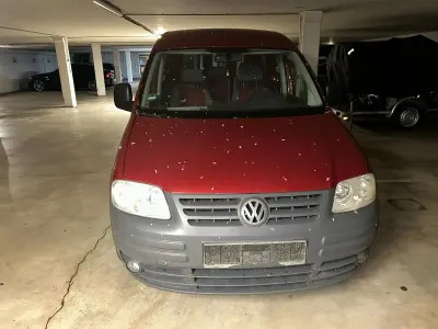 Gebraucht VW Caddy 103 PS (75 kW) 2006 Rot Van / Kleinbus