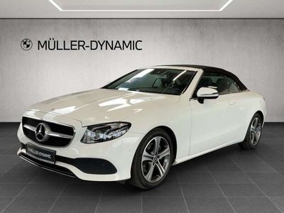 gebraucht Mercedes E220 D Cabrio AVANTGARDE, NAVI BURMESTER AIRSCARF TOTWI