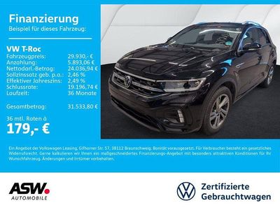 Gebraucht VW T-Roc R-line 150 PS (110 kW) 2025 Deep black perleffekt SUV