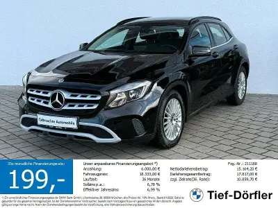 Brugt Mercedes GLA180 Style 122 HK (89 kW) 2019 Sort SUV