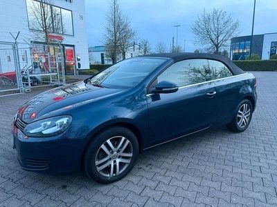 Gebraucht VW Golf Cabriolet 105 PS (77 kW) 2014 Blau Cabrio